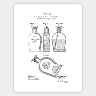 FLASK poster Sticker